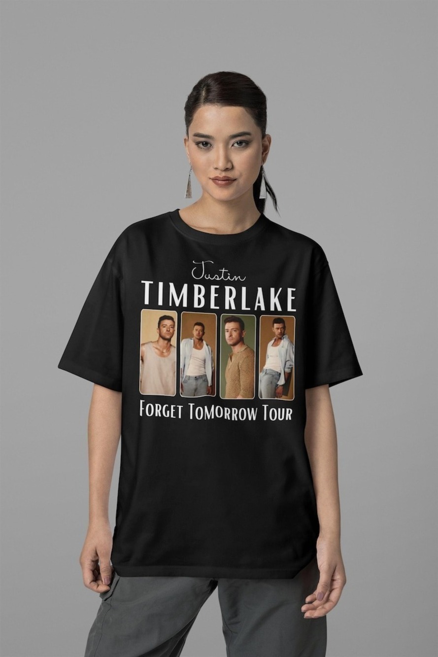 Justin Timberlake Forget Tomorrow Tour Concert Tee Shirt